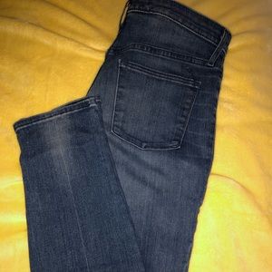 Womens High- Rise jegging crop jeans